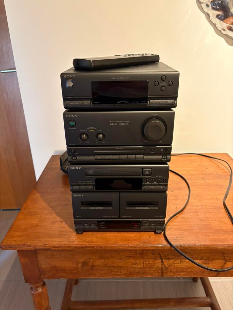 chaîne hi-fi Sony à éléments séparés en parfait état, Audio, Tv en Foto, Stereoketens, Ophalen