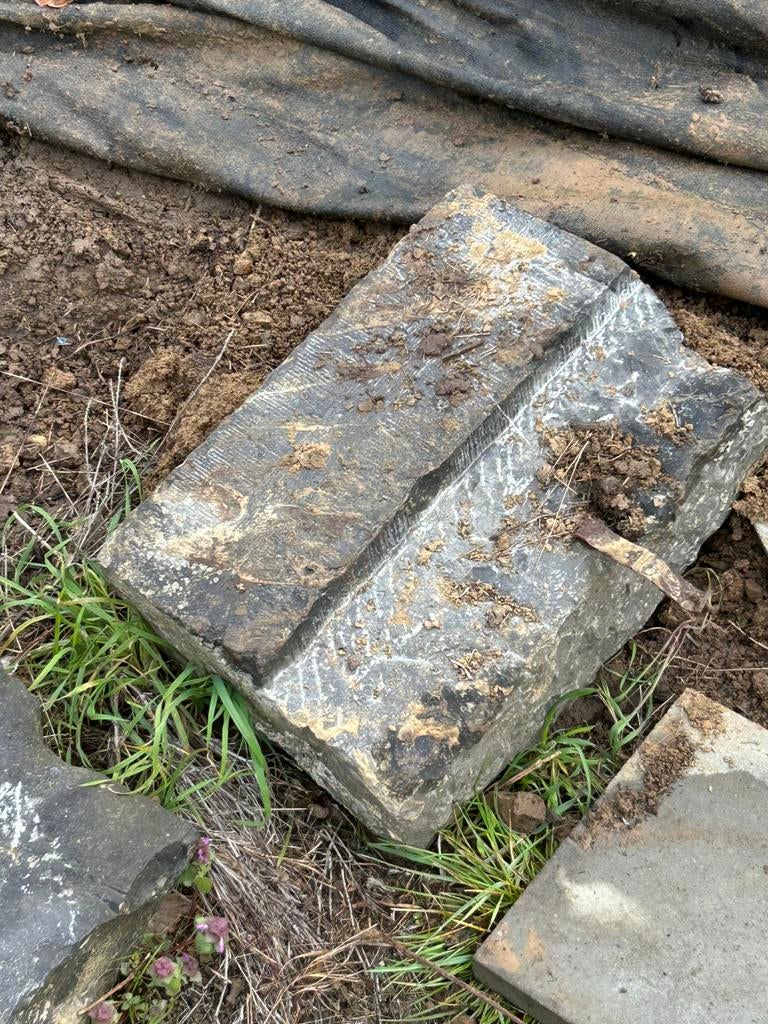 Stenen, Tuin en Terras, Ophalen, Steen, Gebruikt, Minder dan 60 cm