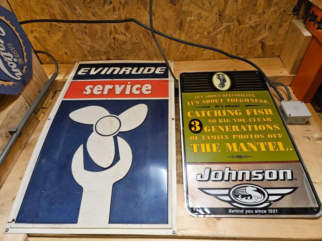 Collectie klassieke Johnson Evinrude verzamelitems, Niet ingevuld, Niet ingevuld, Utilisé, Autres types