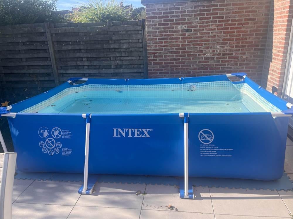 Opzetzwembad Intex 300x200x75, Tuin en Terras, Ophalen, Gebruikt, Opzetzwembad, 200 tot 400 cm