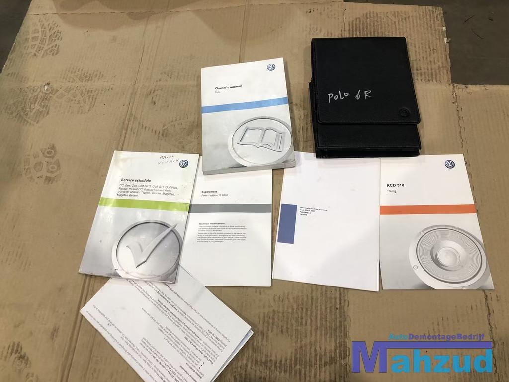 VW POLO 6R 1.2 Instructie onderhouds boekje, Autos : Pièces & Accessoires, Habitacle & Garnissage, Volkswagen, Utilisé