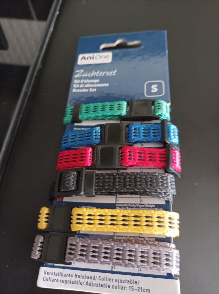 collier reconnaissance chiots chatons, Ophalen of Verzenden, Nieuw