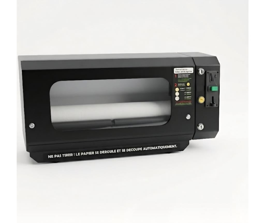 Distributeur automatique de papier cadeau avec monnayeur, Articles professionnels, Enlèvement