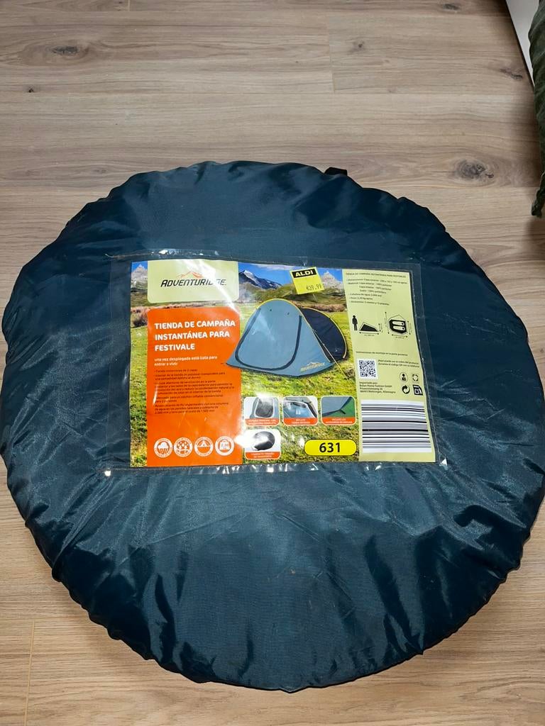 Tent 2 Personen, Caravans en Kamperen, Tenten, Ophalen, Gebruikt, Tot en met 2