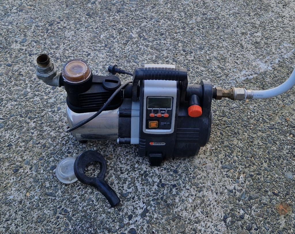 Gardena 6000/6E LCD INOX Waterpomp, Tuin en Terras, Ophalen, Gebruikt, Elektrisch, Hydrofoorpomp