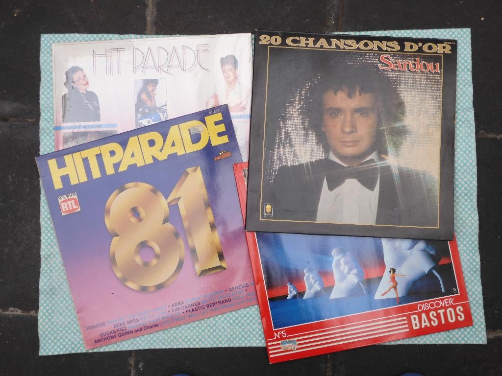 Lot de disque Vinyle 33 tours, Enlèvement ou Envoi, Autres formats, Single, Utilisé