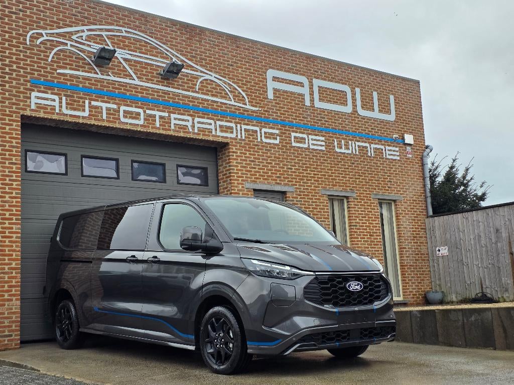 Ford Transit Custom SPORT - 232PK Plug In Hybride NIEUW 0KM, Autos, Achat, 6 portes, Entreprise, Garantie prolongée