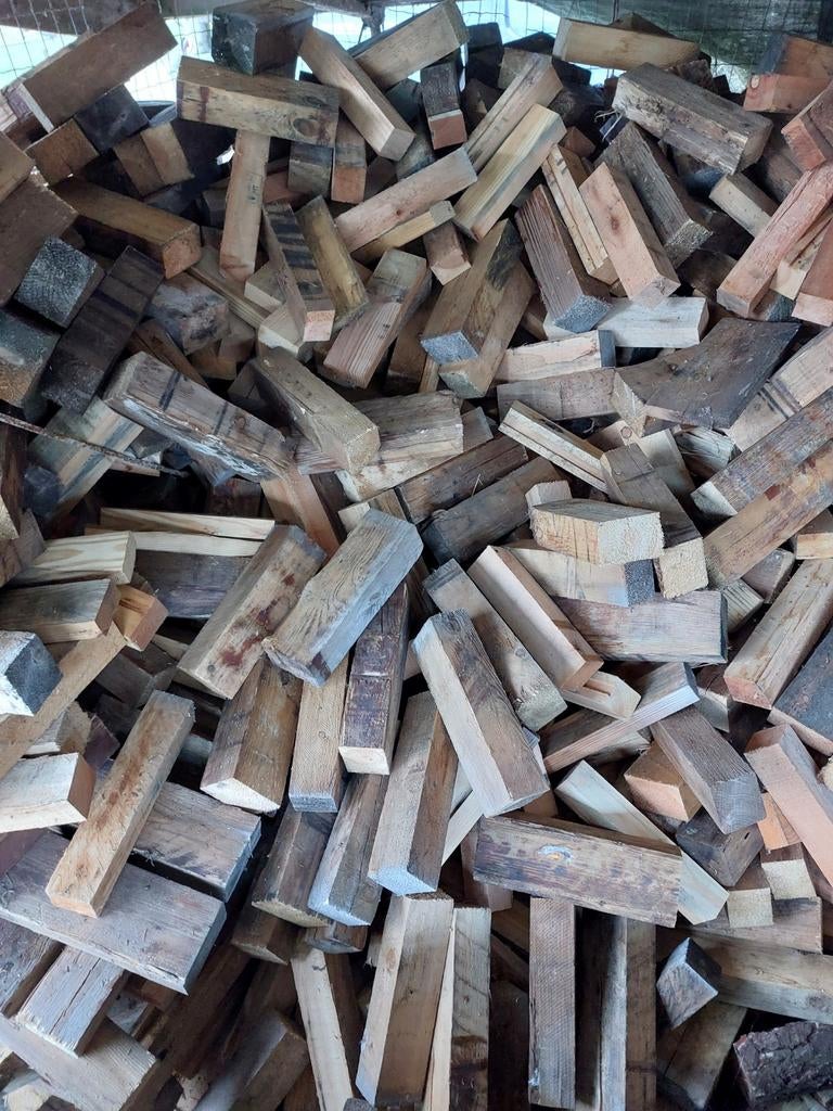 Brandhout, Enlèvement, Bûches