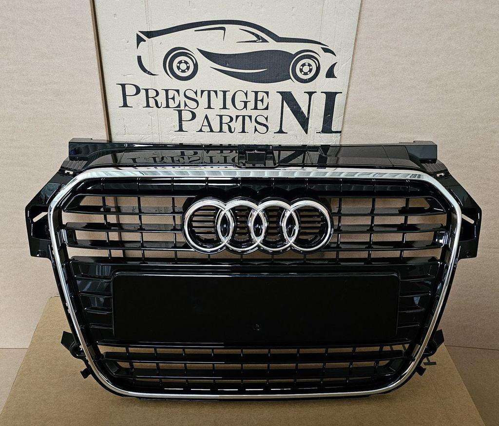 Grill AUDI A1 8X 8X0 Grille Hooglans Zwart bj.2010-2015 NIEU, -, Voor, Nieuw, Ophalen of Verzenden
