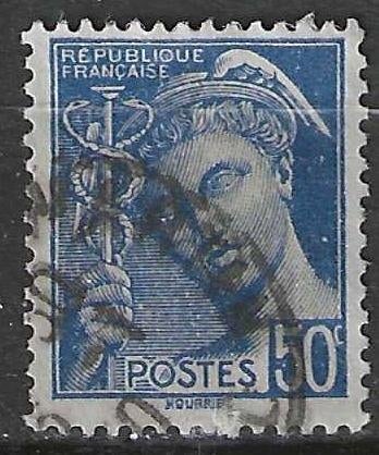 Frankrijk 1938/1941 - Yvert 407 - Type Mercure - 10 c. (ST), Verzenden, Gestempeld
