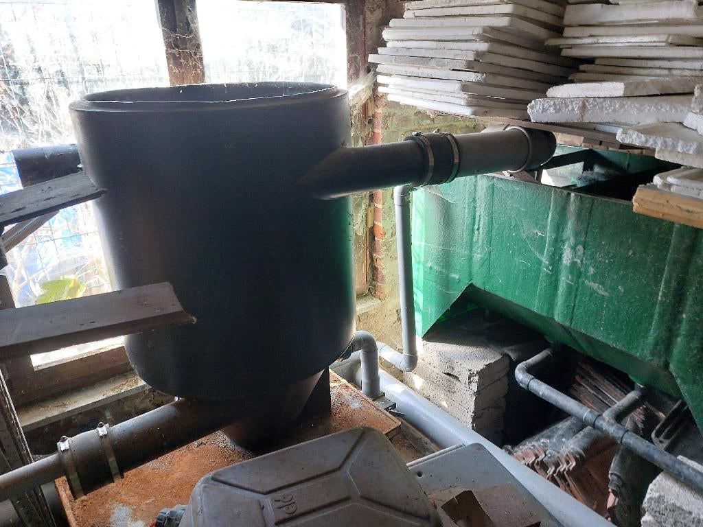 Filtre multi chambre pour bassins + pompe, Enlèvement, Utilisé