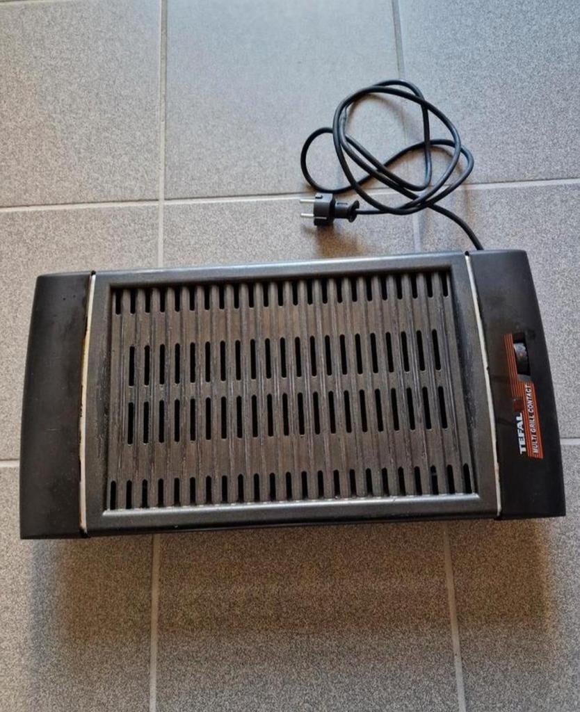 Electronische BBQ Tefal, Electroménager, Plaques de gril, Enlèvement, Utilisé, Gril de table