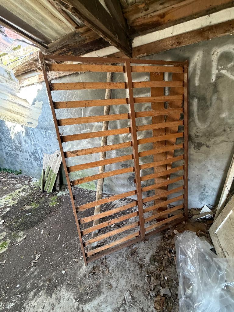 Gratis lattenbodem, Ophalen, Gebruikt, Tweepersoons, Bedbodem