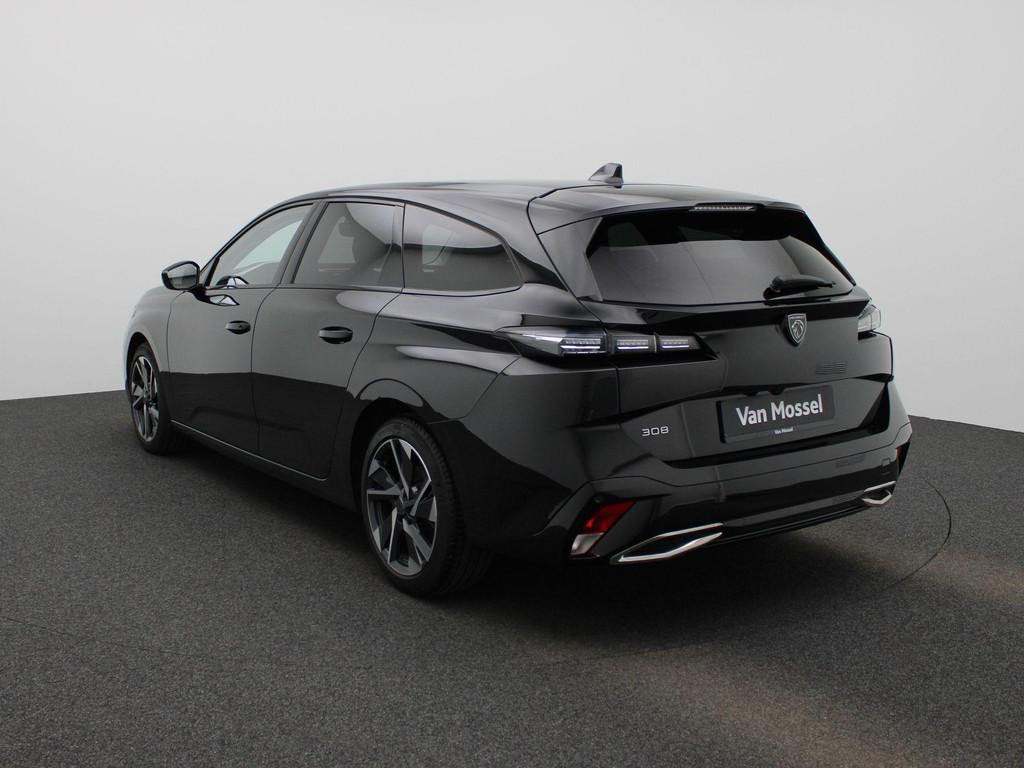 Peugeot 308 SW 1.2 PureTech Active Pack Business, Auto's, Gebruikt, Euro 6, 1199 cc, Zwart