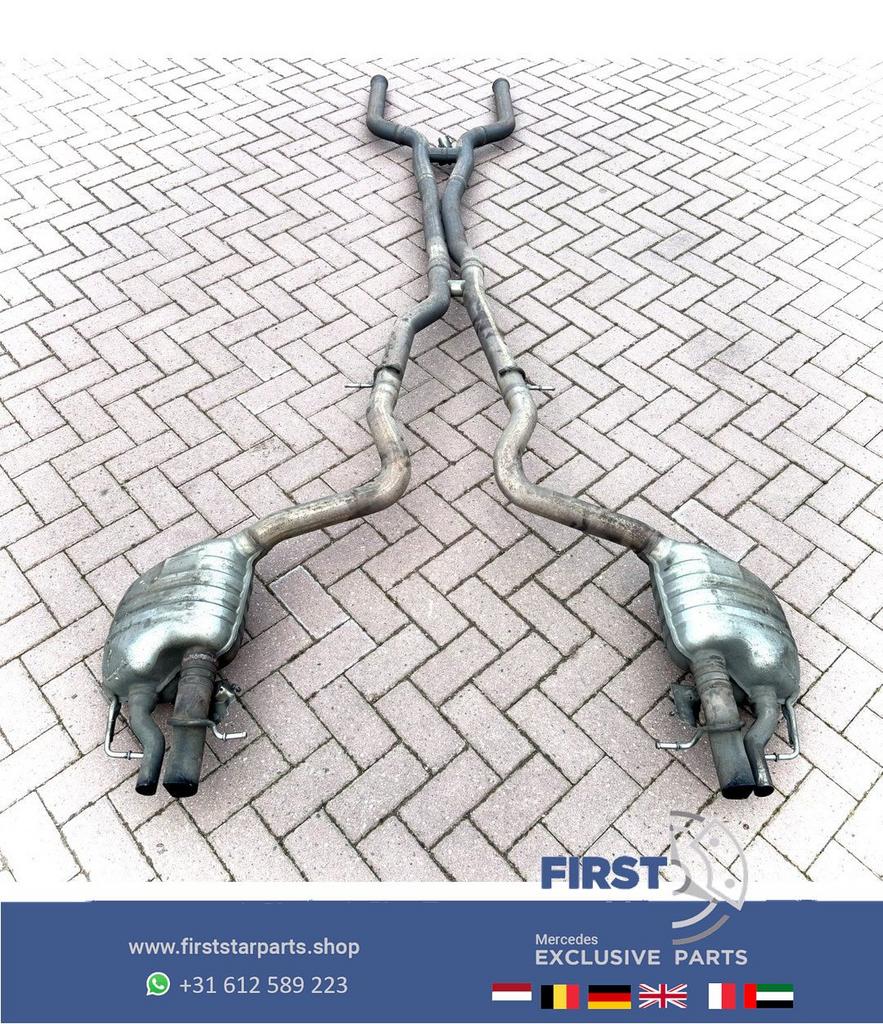 W213 E63 S AMG UITLAAT COMPLEET E KLASSE E63S PERFORMANCE ME