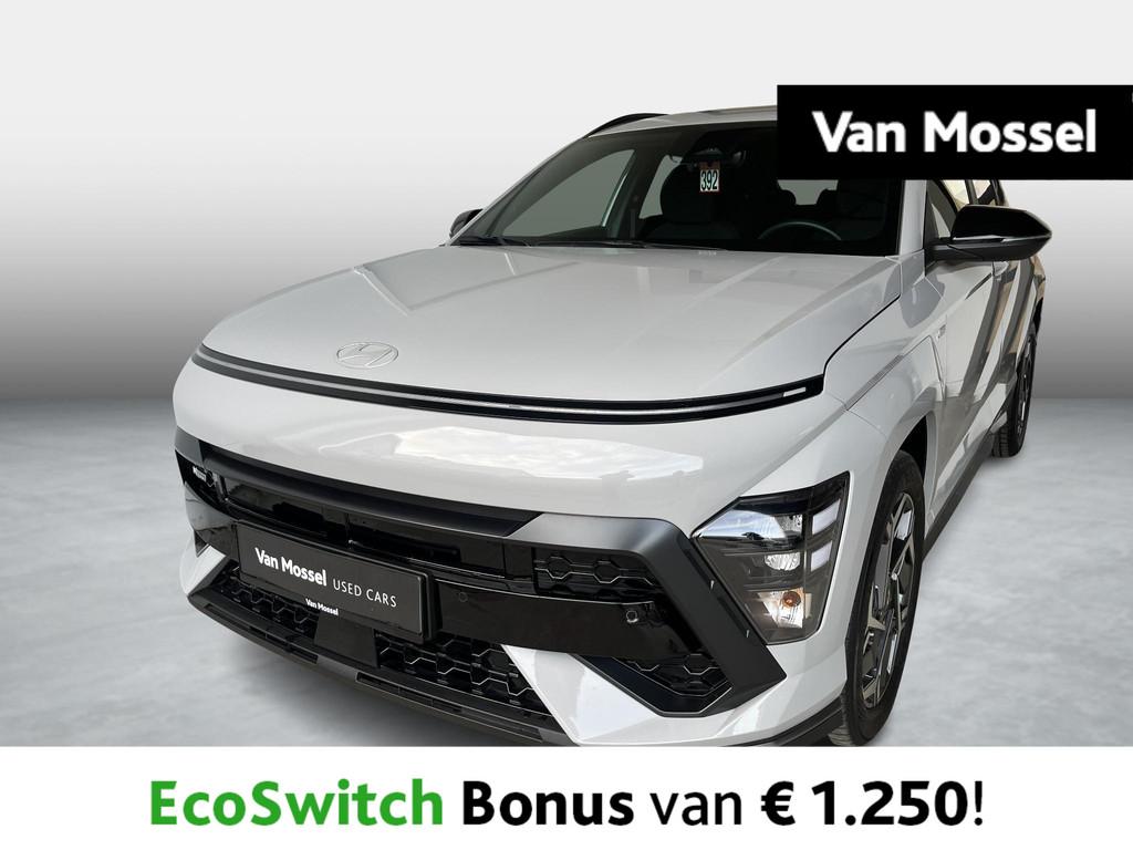 Hyundai Kona 1.6 GDi Hybrid Feel N Line 6-DCT, Auto's, Hyundai, Stof, Gebruikt, 2 kWh, 1600 cc