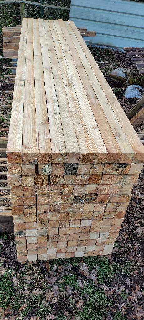 verschillende soorten maten  kepers en palen, Doe-het-zelf en Bouw, Ophalen, Zo goed als nieuw, 250 tot 300 cm, 50 mm of meer