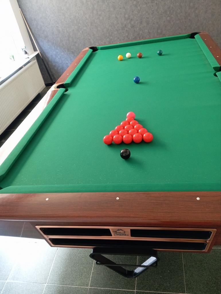 Pool/snooker f9 Buffalo, professional., Sport en Fitness, Biljarten en Poolen, Ophalen, Pooltafel