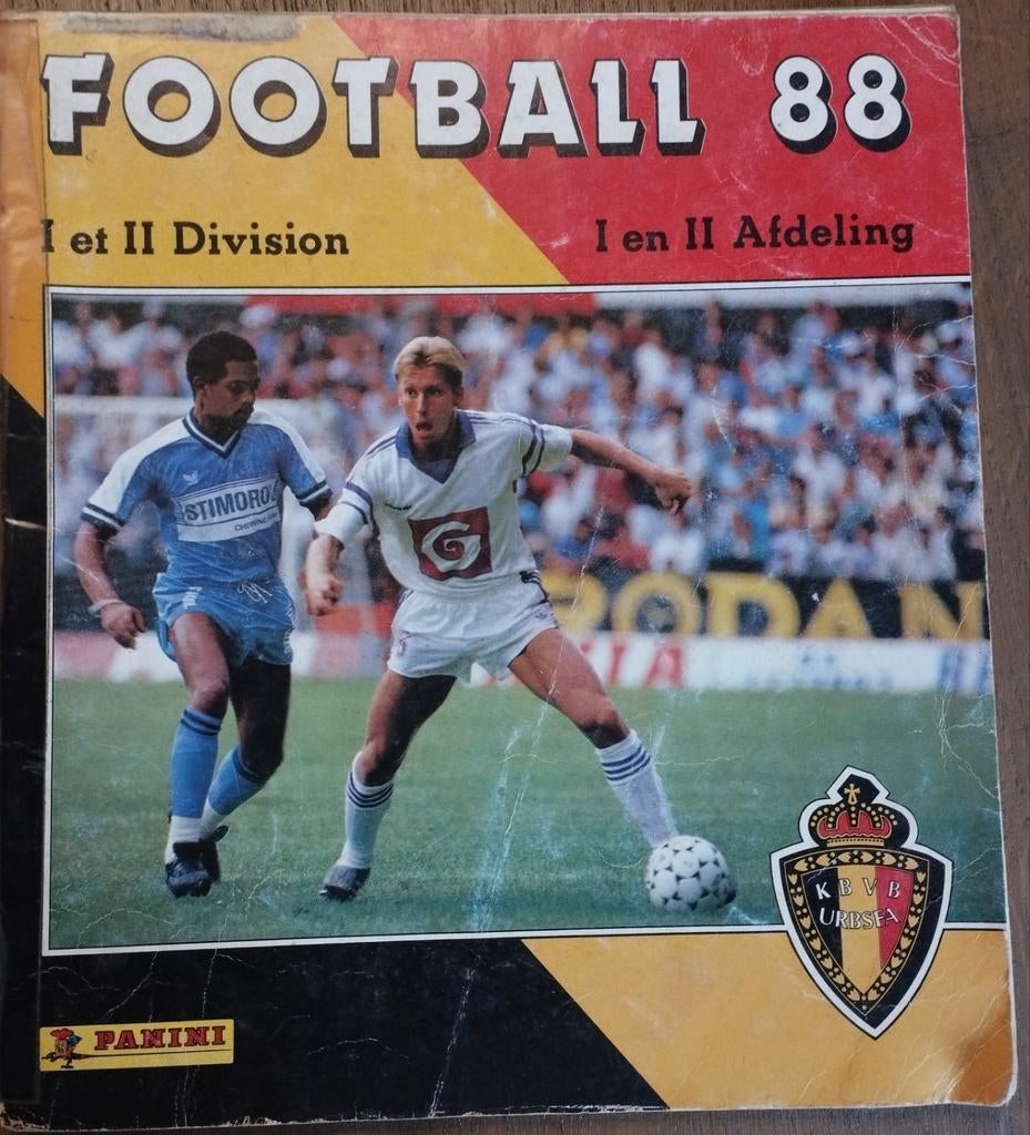 Album images Panini.Football 88, Collections, Enlèvement