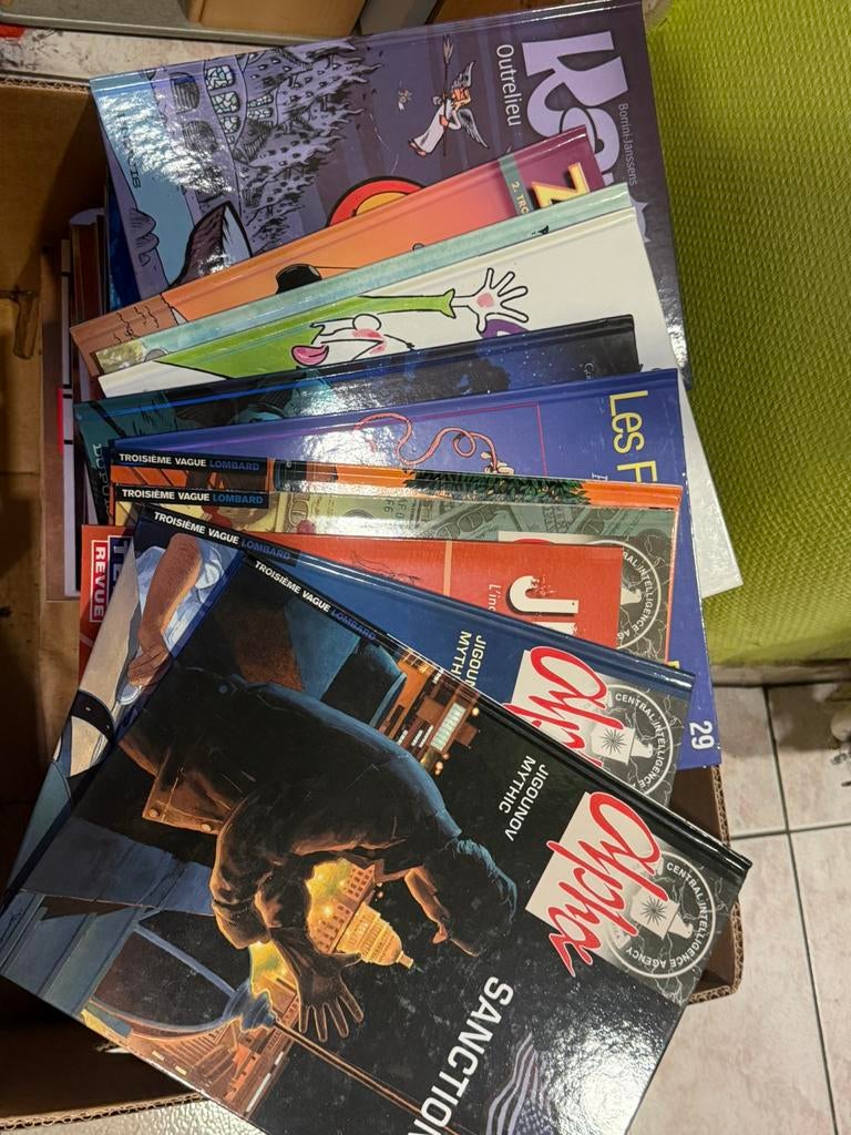 Lot de 11 BD : Alpha, Karma, les sales gosses, Zarla,…, Livres, Enlèvement ou Envoi, Comme neuf