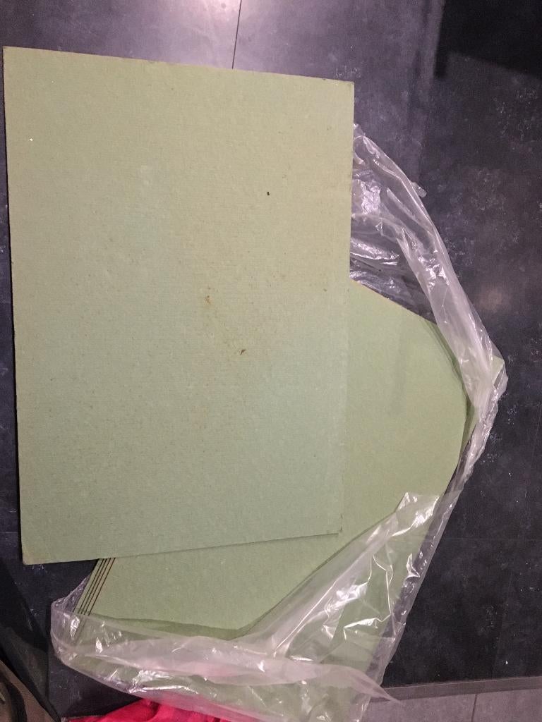 6 groene vloer isoline laminaat (3m²), Ophalen of Verzenden, Nieuw, Overige materialen, Laminaat