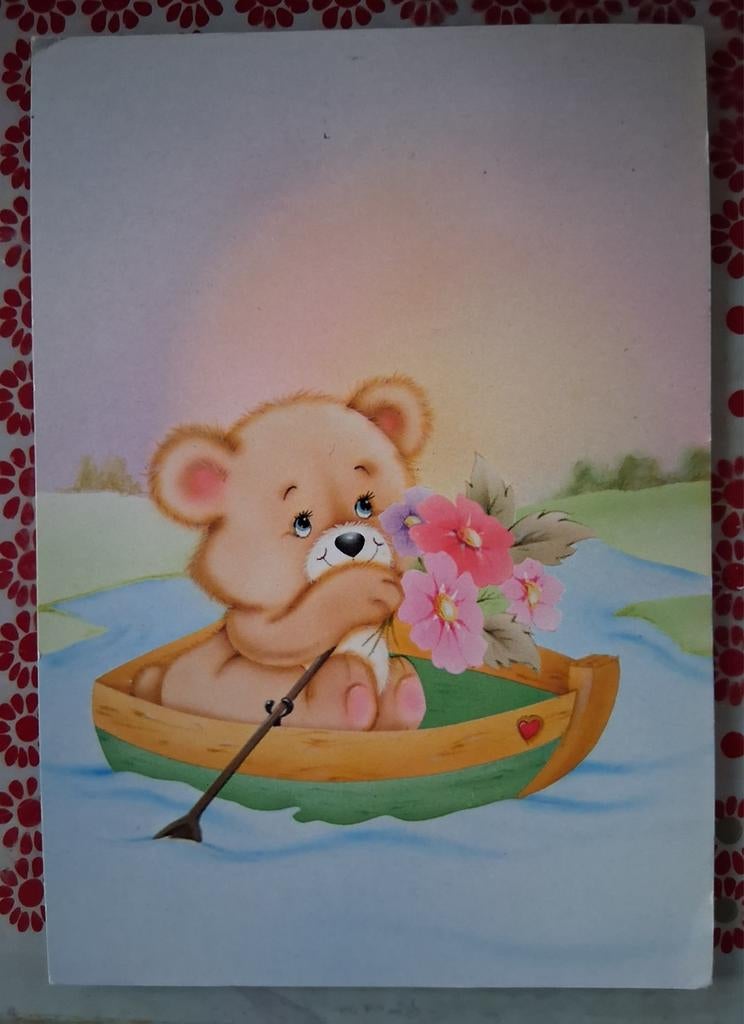 Postkaart fantasie, Enlèvement ou Envoi