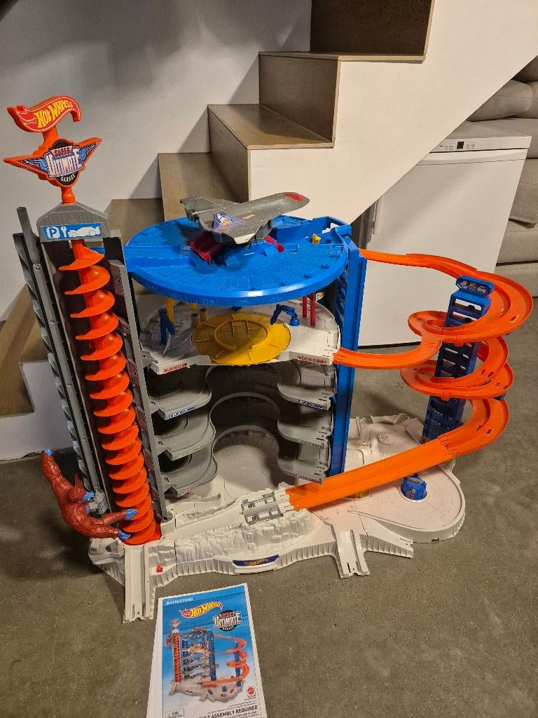 Hot Wheels Ultimate garage, Enfants & Bébés, Jouets | Circuits, Électrique, Comme neuf, Enlèvement, Circuit