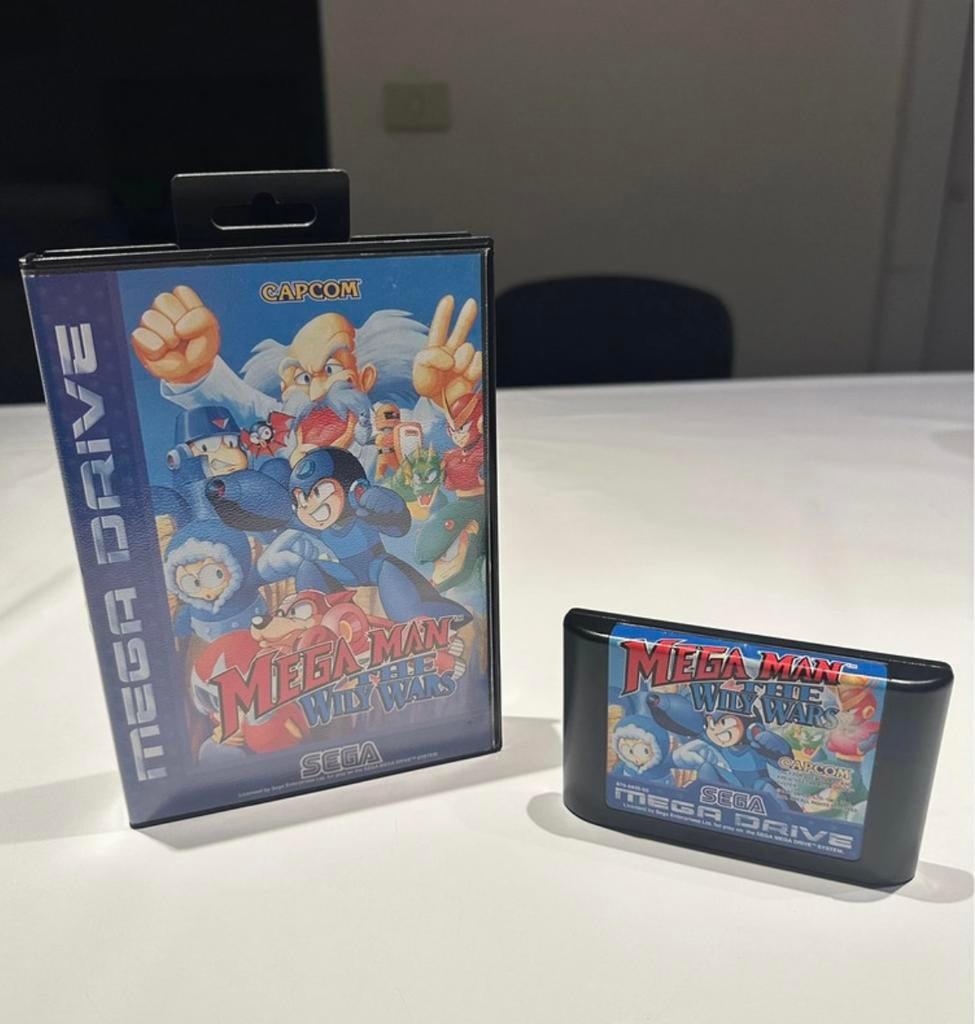 Mega Man the Wily Wars Sega Mega Drive (boîte + cartouche), Enlèvement ou Envoi, 1 joueur, Aventure et Action, Utilisé