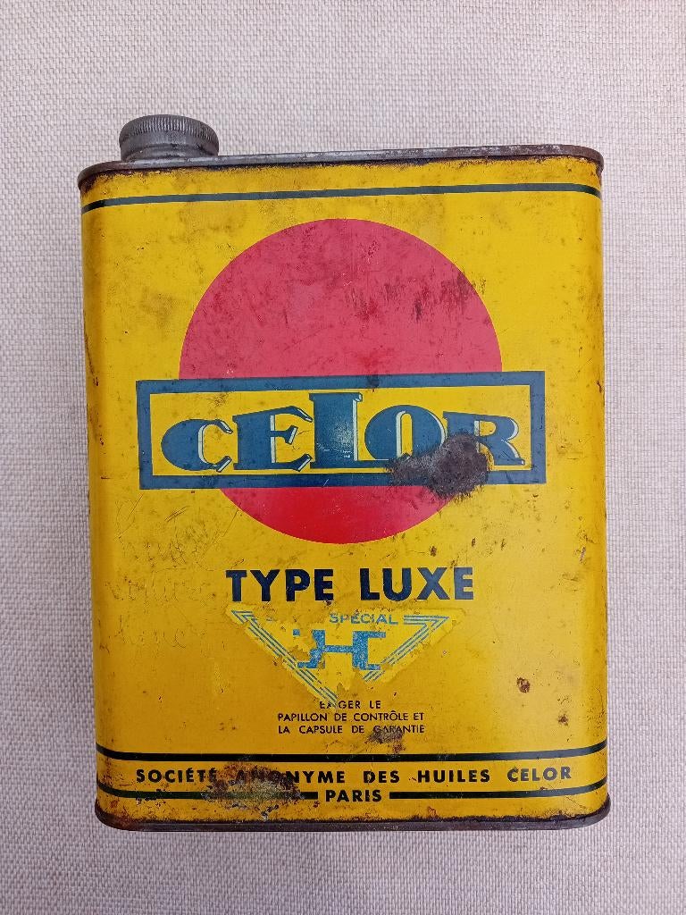 Zeldzaam olieblik CELOR, Verzamelen, Ophalen of Verzenden, Zo goed als nieuw