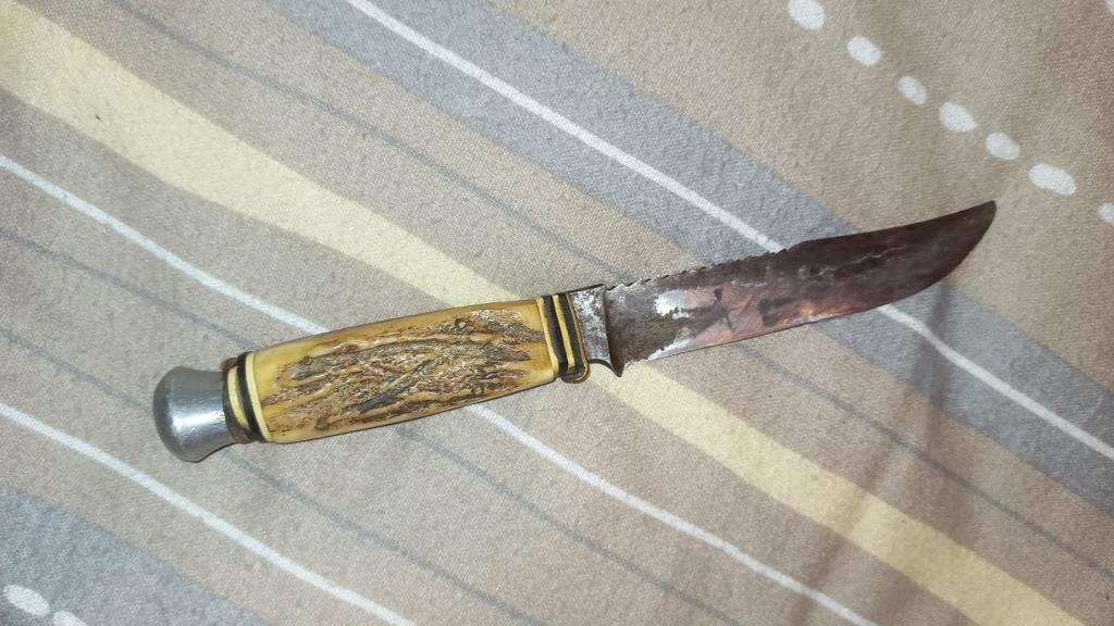 Couteaux allemand scoot année 60, Caravanes & Camping, Outils de camping, Utilisé, Enlèvement ou Envoi