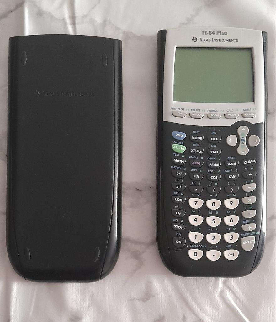 Texas Instruments TI-84 Plus Grafische Rekenmachine - lader, Divers, Calculatrices, Enlèvement, Calculatrices graphique, Comme neuf