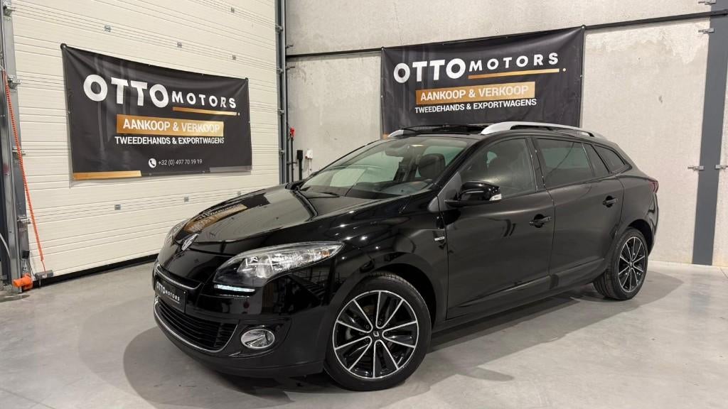 Renault Megane Grandtour|Bose Edition |Full Option|Garantie, Auto's, Voorwielaandrijving, Zwart, 4 cilinders, 1600 cc