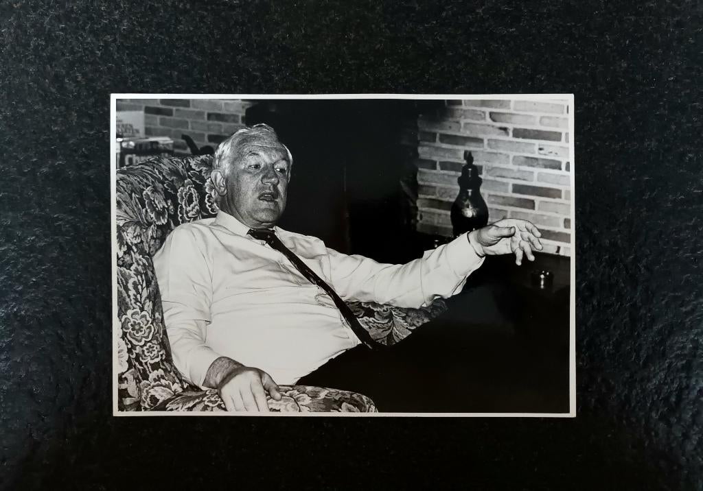 Persfoto Georg Kessler - trainer Club Brugge (1982), Verzenden, Nieuw, Poster, Plaatje of Sticker