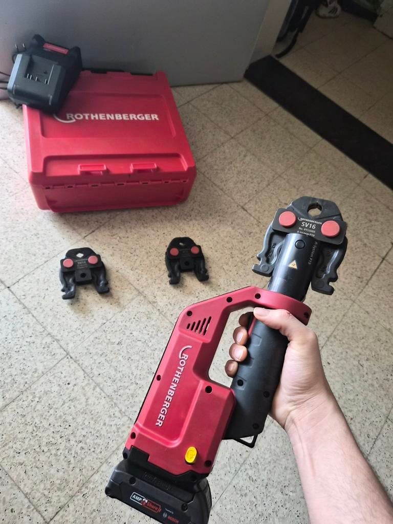 Sertisseuse rothenberger, Enlèvement ou Envoi