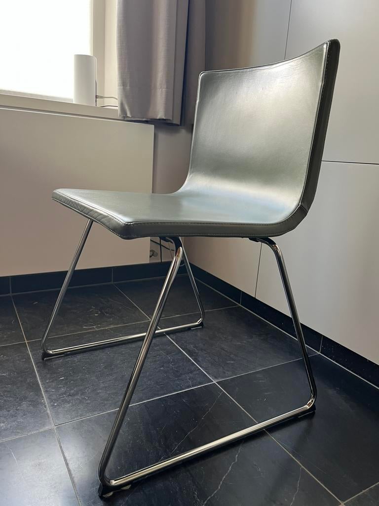 Tafel met stoelen, Huis en Inrichting, Tafels | Eettafels, Ophalen, Gebruikt, 100 tot 150 cm, Vijf personen of meer