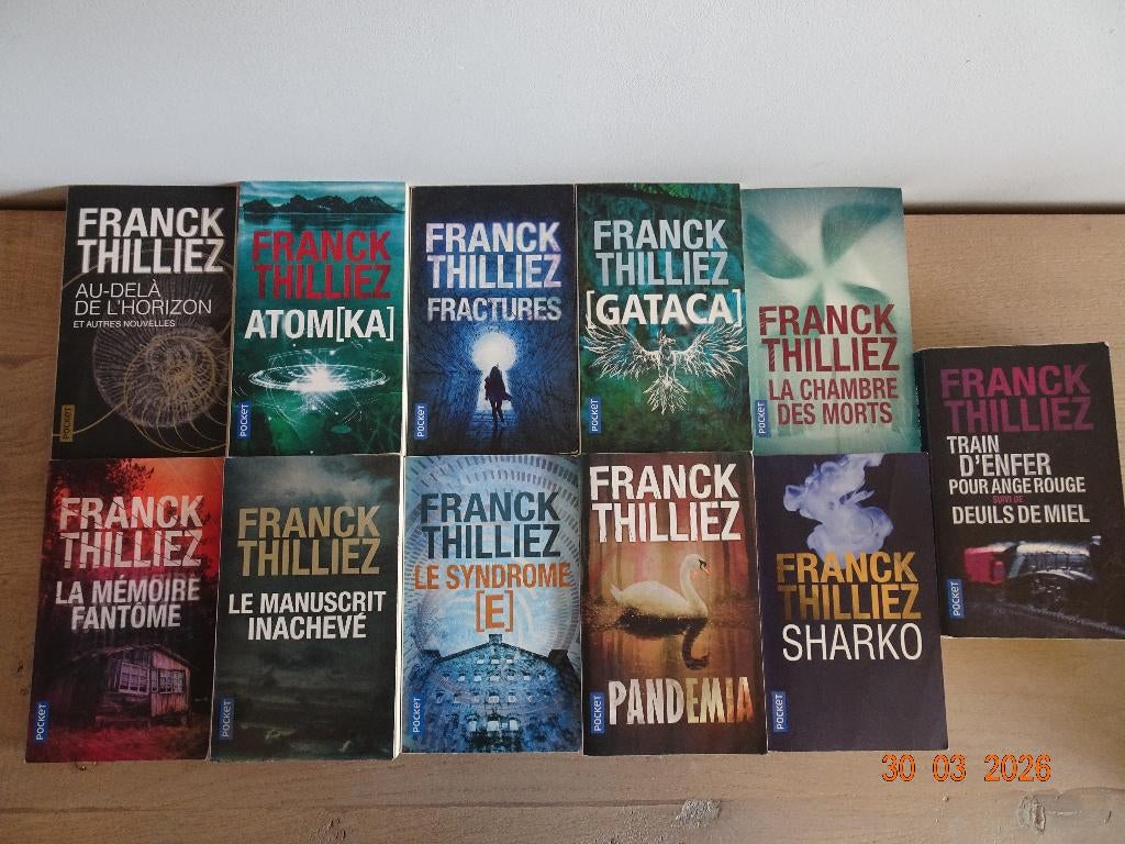 Franck Thilliez, Livres, Thrillers, Utilisé, Enlèvement