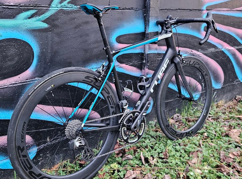 Cube Koersfiets 58 Sram Red Etap 7.3kg,Tubeless GP5000, OSPW, Fietsen en Brommers, 57 tot 61 cm, Ophalen, Gebruikt, Carbon