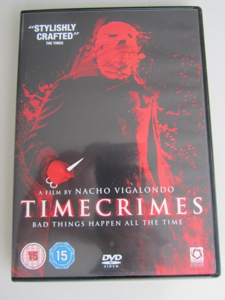 DVD TIMECRIMES (Psychologische thriller/horror), À partir de 16 ans, Enlèvement ou Envoi, Comme neuf, Slasher