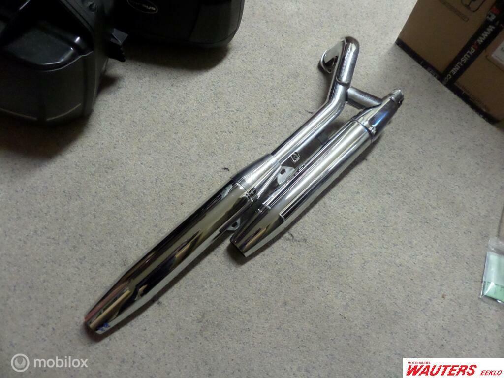 Uitlaatdemper dragstar 650, Motos, Enlèvement ou Envoi, Utilisé