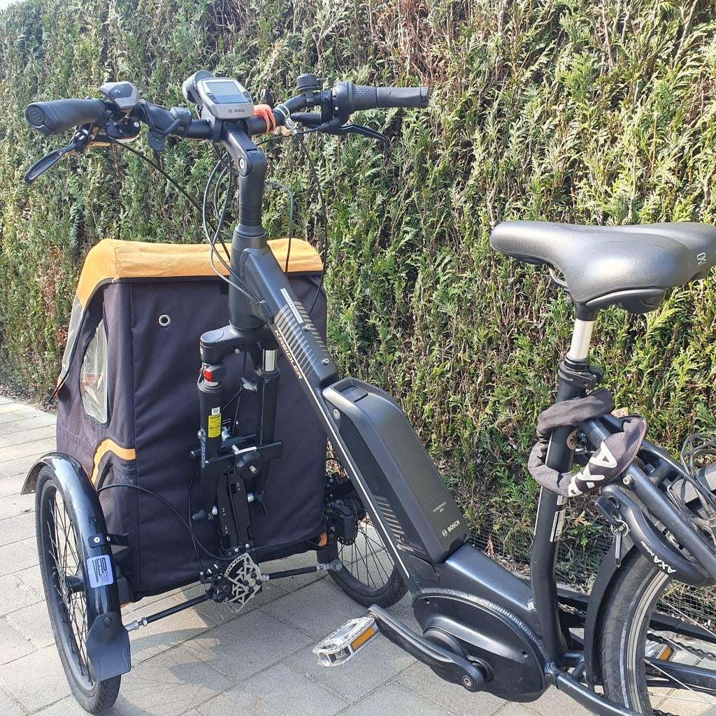 Kreidler Vitality ECO3 dames combi ADD bike kits, Fietsen en Brommers, Fietsen | Bakfietsen, Goederen, Elektrisch, Zo goed als nieuw