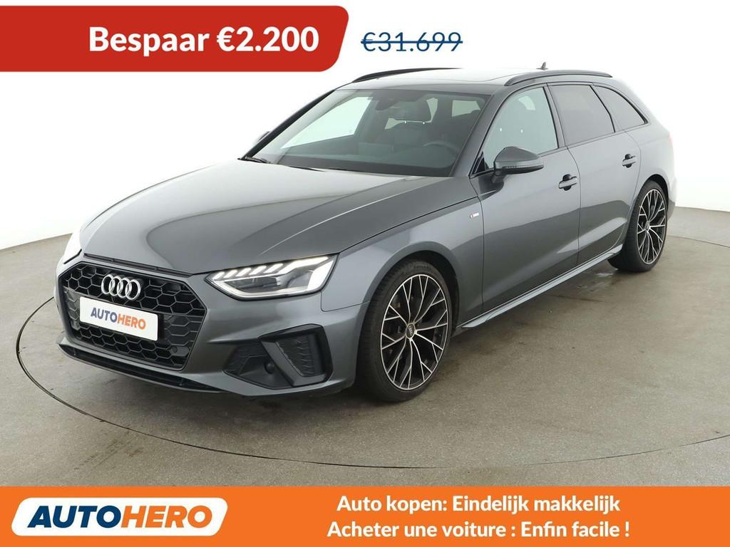 Audi A4 35 TFSI Mild-Hybrid S line (automatique), Autos, Audi, Argent ou Gris, Achat, Noir, 5 portes