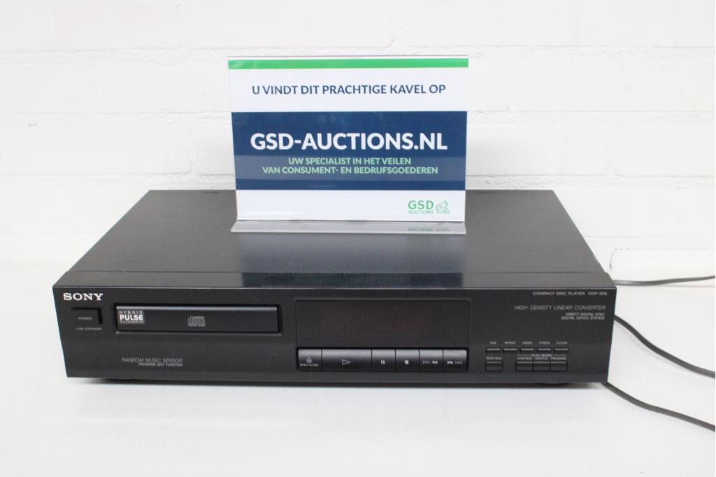 Sony Compact Disc Player - CDP-209, Niet ingevuld, Niet ingevuld, Niet ingevuld