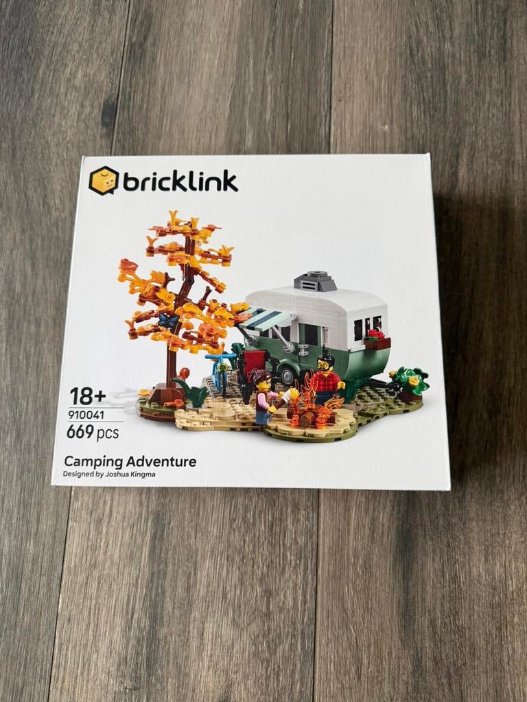 Lego bricklink 910041 camping adventure, Ophalen, Lego