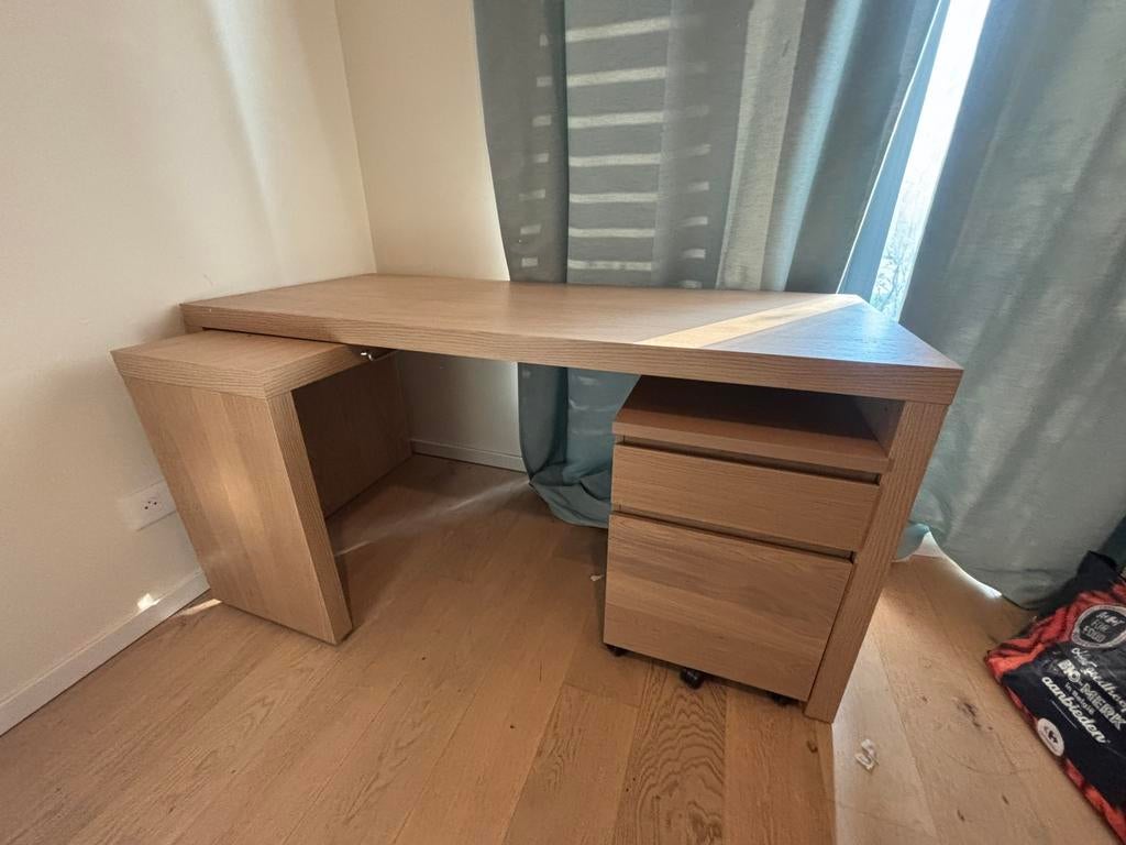 Bureau et caisson IKEA Malm, Enlèvement, Comme neuf