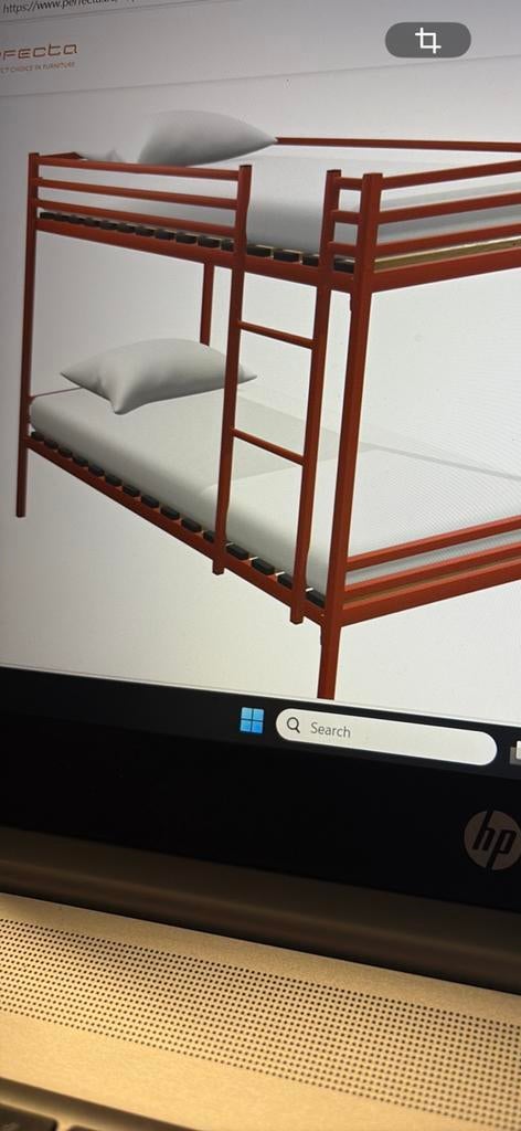 Lit superposé Perfecta, Maison & Meubles, Enlèvement, Comme neuf