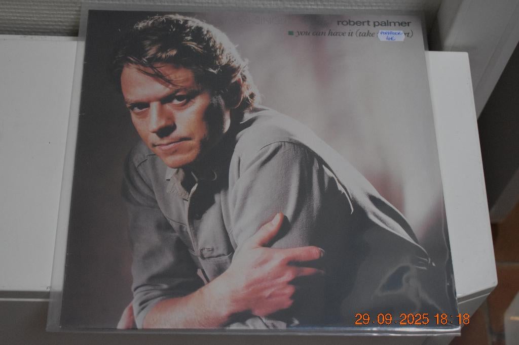 LP : Robert Palmer - You can have it (take my heart), CD & DVD, Vinyles | Rock, Enlèvement ou Envoi, Utilisé, Pop rock