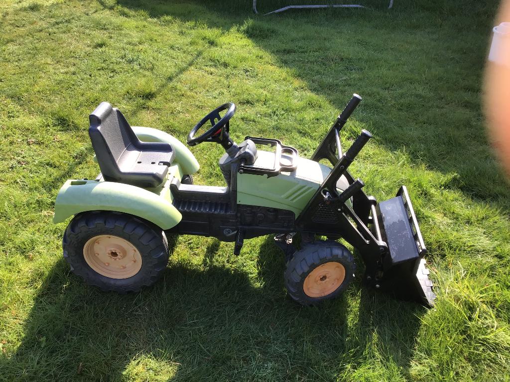 Tracteur pelleteuse enfant à pédales, Enlèvement, Utilisé