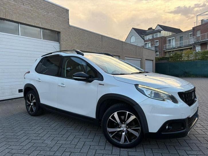 Peugeot 2008 | 12 M Garantie | 85 Dkm|Benzine| Automaat|2016, Achat, Entreprise, Entretenue par le concessionnaire, Noir