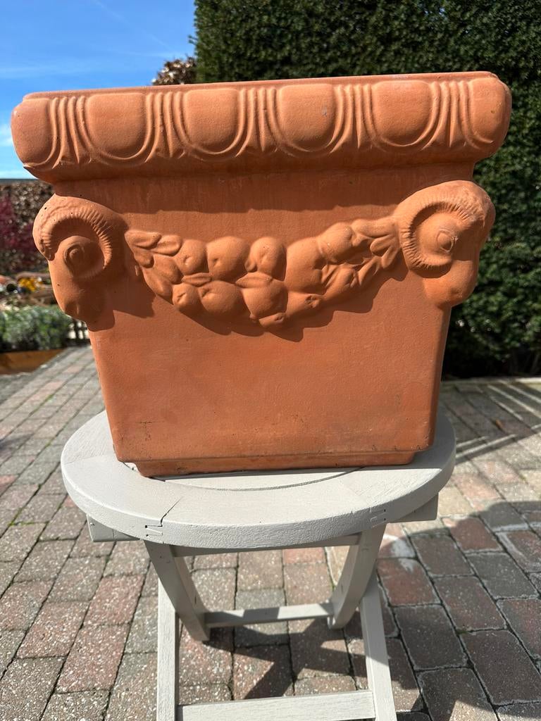 Nieuwe vorstvrije terracotta plantenpot, Enlèvement, Terracotta