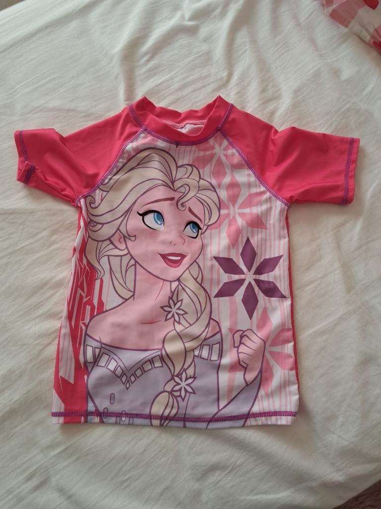 Zwemtshirt uvbescherming 5 j meisjes Frozen maat 5/6 jaar, Enfants & Bébés, Maillots de bain pour enfants, Enlèvement ou Envoi